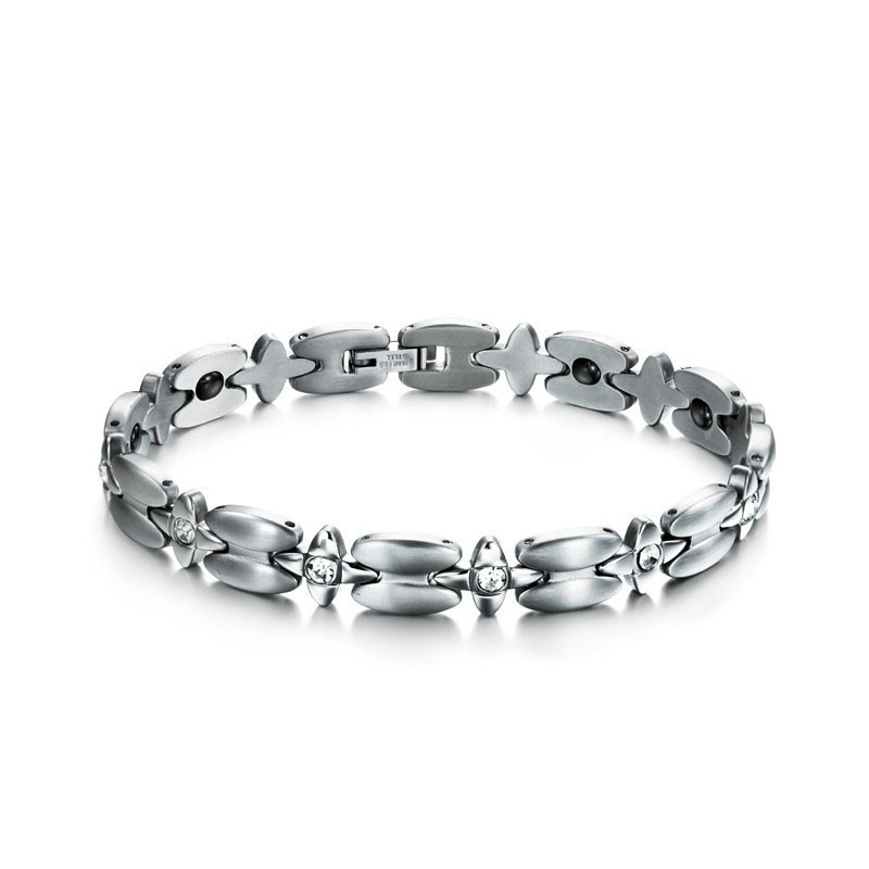 Pulseira De Titânio De Alta Qualidade Com Magnetita Pulseira De Titânio De Alta Qualidade Com Magnetita