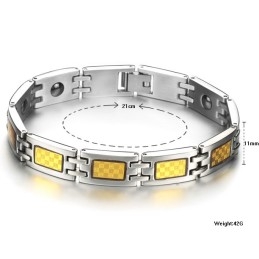 Pulseira De Titânio Antifadiga De Alta Qualidade Para Amantes