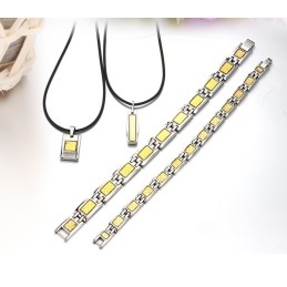 Pulseira De Titânio Antifadiga De Alta Qualidade Para Amantes