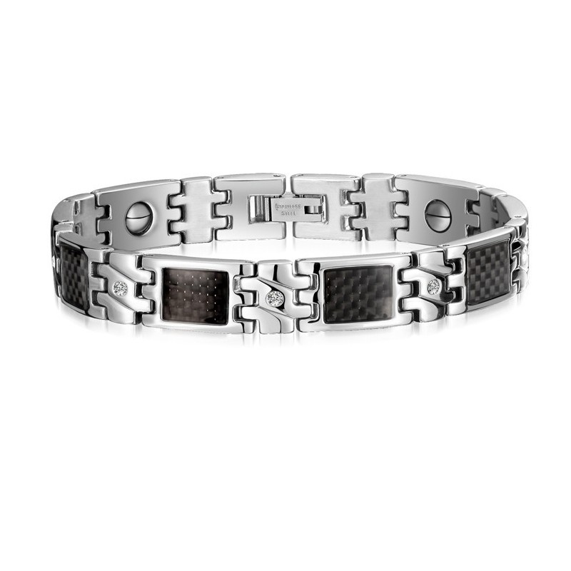 Pulseira De Magnetita De Titânio De Renome Mundial
