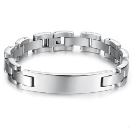 Pulseira Masculina De Titânio Fácil De Usar