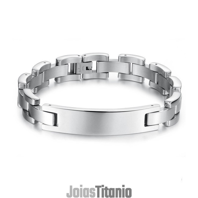 Pulseira Masculina De Titânio Fácil De Usar Pulseira Masculina De Titânio Fácil De Usar