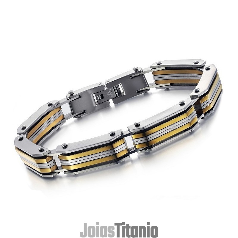 Pulseira Masculina De Titânio Grandes Variedades Pulseira Masculina De Titânio Grandes Variedades