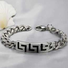 Pulseira Masculina De Titânio Great Wall Da Rainha Da Qualidade