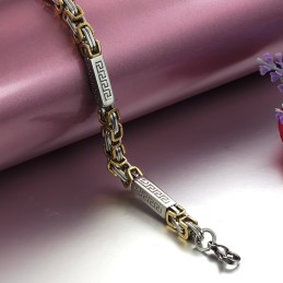 Pulseira Masculina De Titânio De Renome Mundial