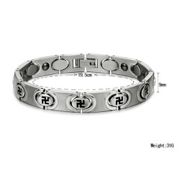 Pulseira Masculina De Titânio De Alta Qualidade