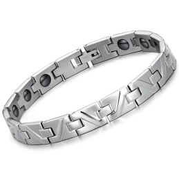 Pulseira De Titânio Antifadiga Fácil De Usar