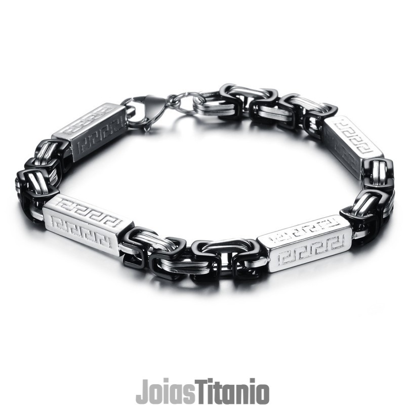 Pulseira Masculina De Titânio Muito Conhecida Por Sua Alta Qualidade Pulseira Masculina De Titânio Muito Conhecida Por Sua Alta Qualidade