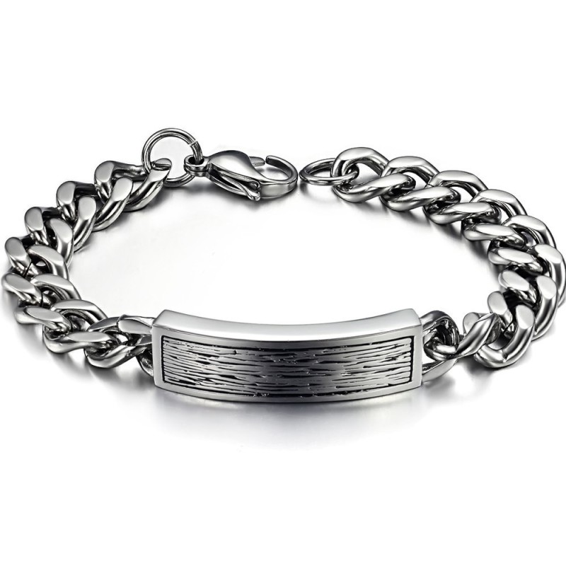 Para Desfrutar De Alta Reputação Em Casa E No Exterior Pulseira Masculina De Titânio Para Desfrutar De Alta Reputação Em Casa E No Exterior Pulseira Masculina De Titânio
