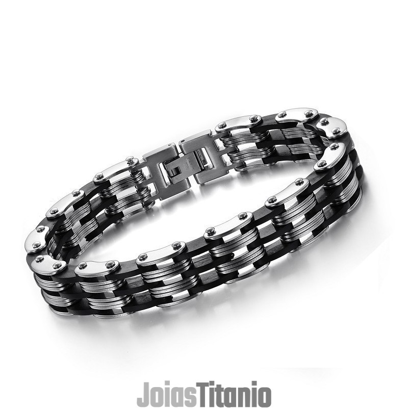Pulseira Masculina Clássica De Titânio Com Desempenho Confiável Pulseira Masculina Clássica De Titânio Com Desempenho Confiável