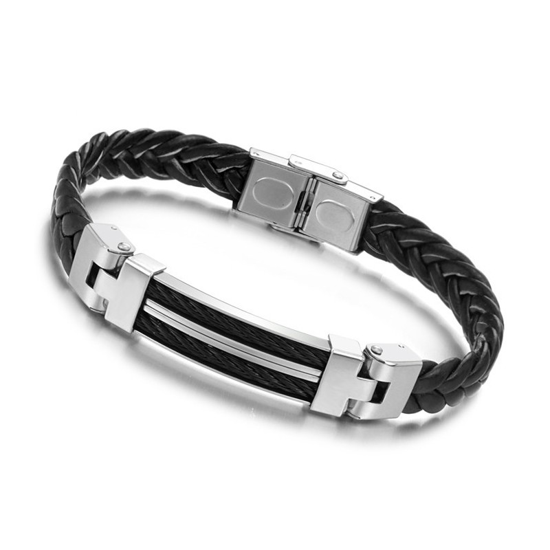 Pulseira Masculina De Titânio Fácil De Usar