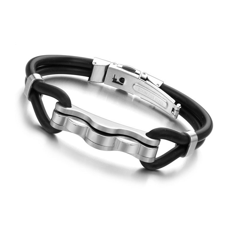 Pulseira De Silicone De Titânio De Qualidade Superior Pulseira De Silicone De Titânio De Qualidade Superior