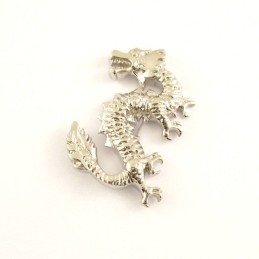 Abotoaduras De Dragão De Titânio Da Moda