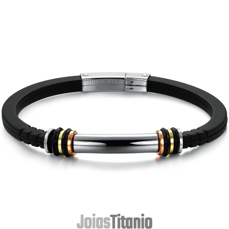 Pulseira De Silicone De Titânio Vendendo Bem Em Todo O Mundo Pulseira De Silicone De Titânio Vendendo Bem Em Todo O Mundo