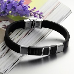 Bem Conhecido Por Sua Pulseira De Silicone De Titânio De Alta Qualidade