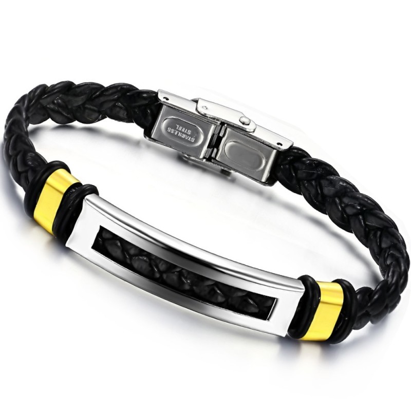 Pulseira De Couro De Titânio Vendendo Bem Em Todo O Mundo Pulseira De Couro De Titânio Vendendo Bem Em Todo O Mundo