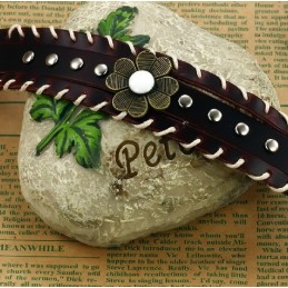 Pulseira De Couro De Titânio Unissex The King Of Quantity