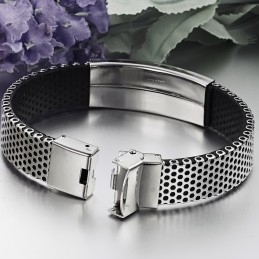 Pulseira De Couro De Titânio Para Ter Uma Longa História