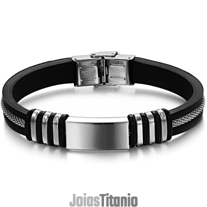 Pulseira De Silicone De Titânio De Grande Variedade Pulseira De Silicone De Titânio De Grande Variedade