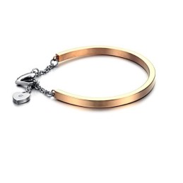 Pulseira De Titânio Com Fecho Feminino De Qualidade Confiável