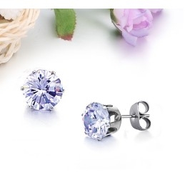 Brincos De Titânio De Qualidade Superior Com Diamante