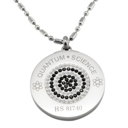 Colar Pelelith De Titânio Com Diamante E Reputação Confiável