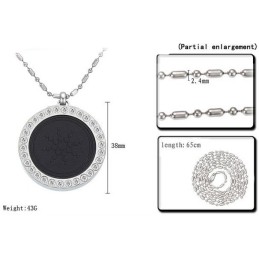 Colar Pelelith De Titânio Fácil De Usar Com Diamante