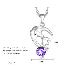 Colar De Titânio Com Revestimento De Platina Antialérgico Feminino Fácil De Usar