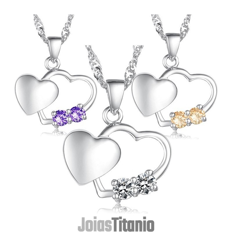 Colar De Titânio Com Revestimento De Platina E Qualidade Estável Para Mulheres Colar De Titânio Com Revestimento De Platina E Qualidade Estável Para Mulheres