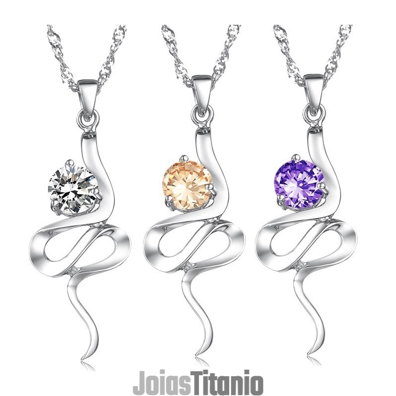Colar De Titânio Com Revestimento De Platina Roxa E Strass Feminino De Reputação Confiável Colar De Titânio Com Revestimento De Platina Roxa E Strass Feminino De Reputação Confiável