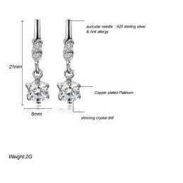 Brincos De Titânio Banhados A  Femininos De Excelente Qualidade