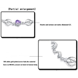 Pulseira De Titânio Banhada A  Em Formato De Golfinho Feminino Da Rainha Da Qualidade