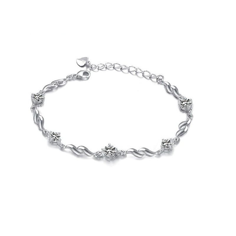 Pulseira Feminina De Titânio Com Banho De Platina Roxa E Diamante, Qualidade E Quantidade Garantidas Pulseira Feminina De Titânio Com Banho De Platina Roxa E Diamante, Qualidade E Quantidade Garantidas