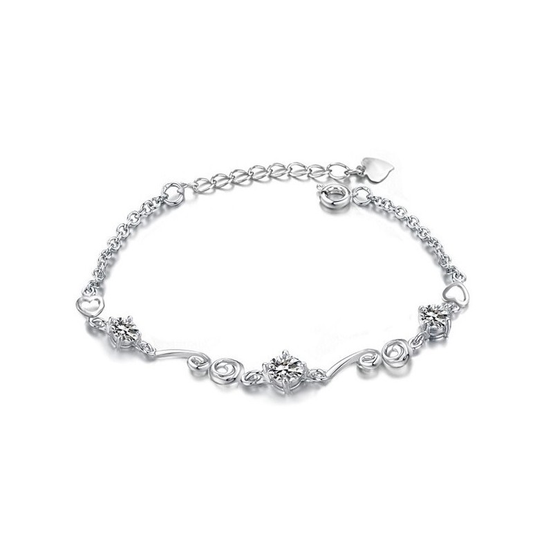 Pulseira Feminina De Titânio Com Revestimento De Platina Roxa De Alta Qualidade E Diamante Pulseira Feminina De Titânio Com Revestimento De Platina Roxa De Alta Qualidade E Diamante