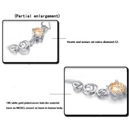 Pulseira Feminina De Titânio Com Banho De  E Strass Com Qualidade E Quantidade Garantidas