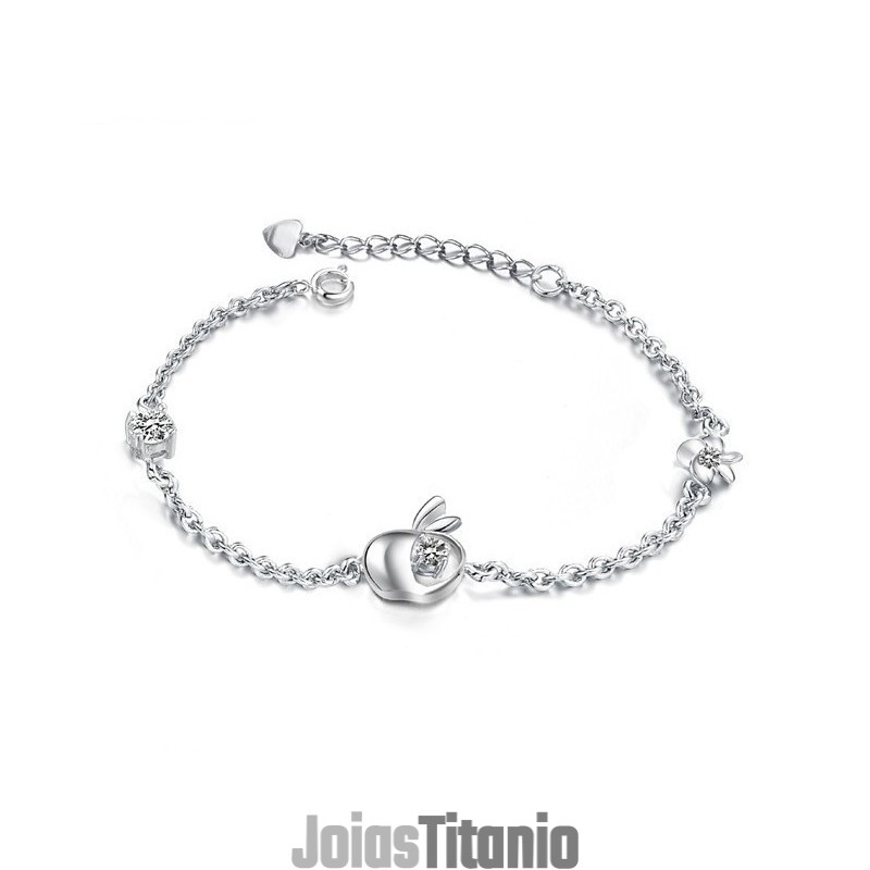 Pulseira Feminina De Titânio Com Revestimento De Platina Vazada E Strass, De Reputação Confiável Pulseira Feminina De Titânio Com Revestimento De Platina Vazada E Strass, De Reputação Confiável