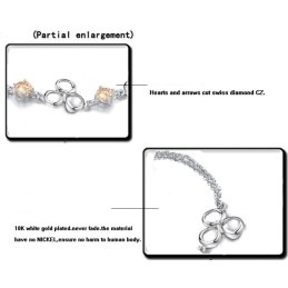 Pulseira Feminina De Titânio Com Revestimento De Platina E À Prova De Desbotamento, Grande Variedade