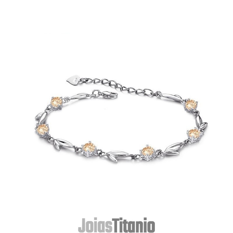 Pulseira Feminina De Titânio Com Banho De Platina E Diamantes Completa Em Especificações Pulseira Feminina De Titânio Com Banho De Platina E Diamantes Completa Em Especificações