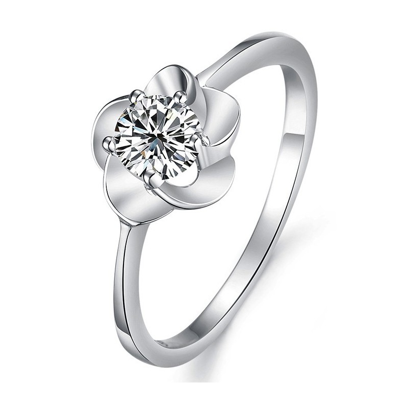 Anel De Titânio Com Revestimento De Platina Da Rainha Da Moda Feminina De Qualidade Anel De Titânio Com Revestimento De Platina Da Rainha Da Moda Feminina De Qualidade