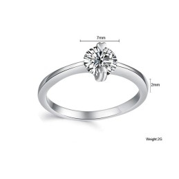 Anel Feminino De Titânio Com Banho De  E Strass Com Qualidade E Quantidade Garantidas