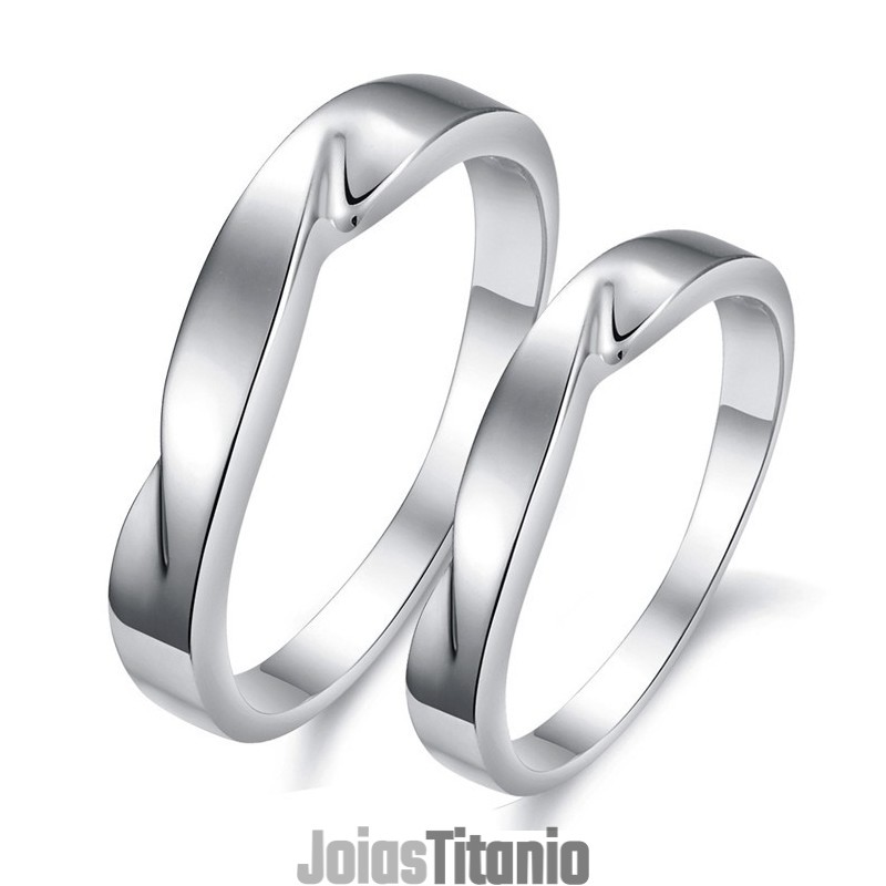 Anel De Titânio Com Revestimento De Platina Conciso E Qualidade E Quantidade Garantidas Para Amantes Anel De Titânio Com Revestimento De Platina Conciso E Qualidade E Quantidade Garantidas Para Amantes