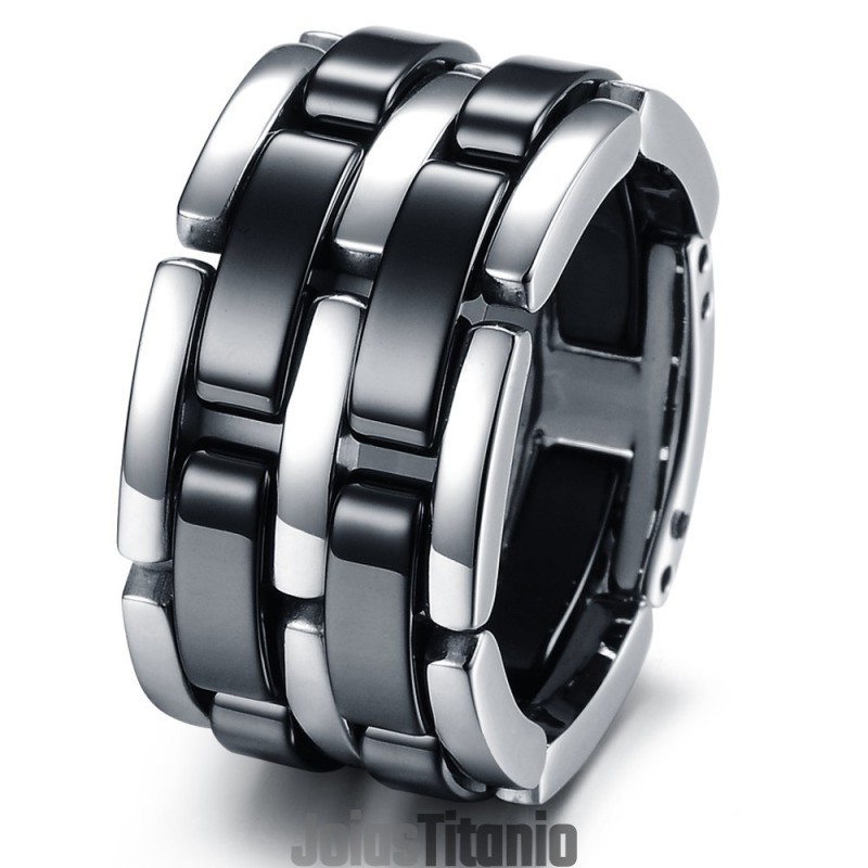 Anel De Cerâmica De Tungstênio Preto E Branco Com Qualidade E Quantidade Garantidas Anel De Cerâmica De Tungstênio Preto E Branco Com Qualidade E Quantidade Garantidas