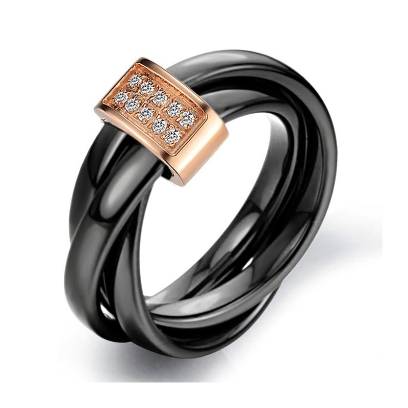 Anel De Cerâmica De Tungstênio Com Strass De Qualidade E Quantidade Garantidas Anel De Cerâmica De Tungstênio Com Strass De Qualidade E Quantidade Garantidas