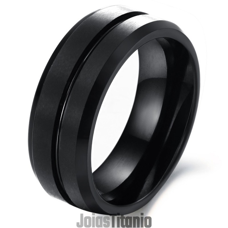 Anel Masculino Retrô De Cerâmica De Tungstênio, Famoso Por Sua Alta Qualidade