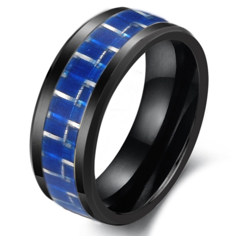 Para Ter Uma Longa História, Anel De Cerâmica De Tungstênio E Fibra De Carbono Para Ter Uma Longa História, Anel De Cerâmica De Tungstênio E Fibra De Carbono