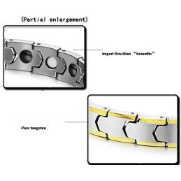 Pulseira De Cerâmica De Tungstênio De Alta Qualidade Para Saúde