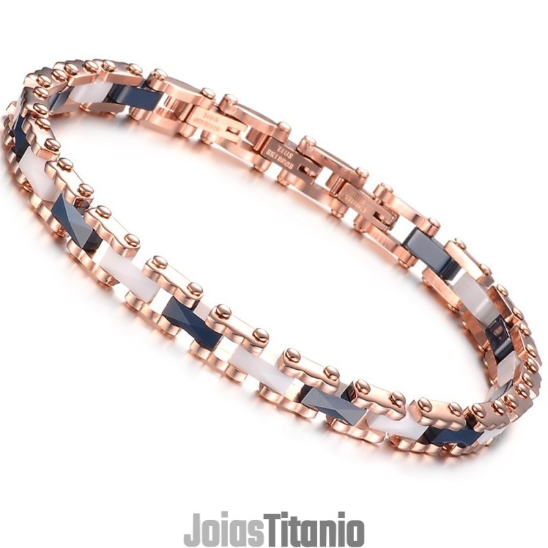 Pulseira Feminina De Cerâmica De Tungstênio Com Grande Variedade Pulseira Feminina De Cerâmica De Tungstênio Com Grande Variedade