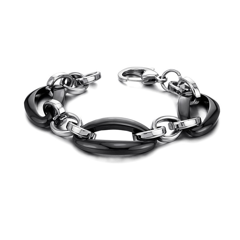 Pulseira Feminina Ellipse De Cerâmica De Tungstênio Com Grande Variedade