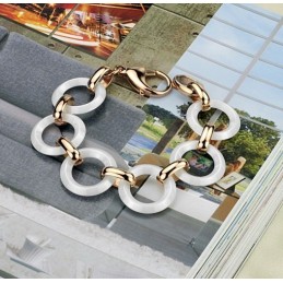 Para Desfrutar De Alta Reputação Em Casa E No Exterior Pulseira De Cerâmica De Tungstênio