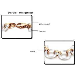 Para Desfrutar De Alta Reputação Em Casa E No Exterior Pulseira De Cerâmica De Tungstênio